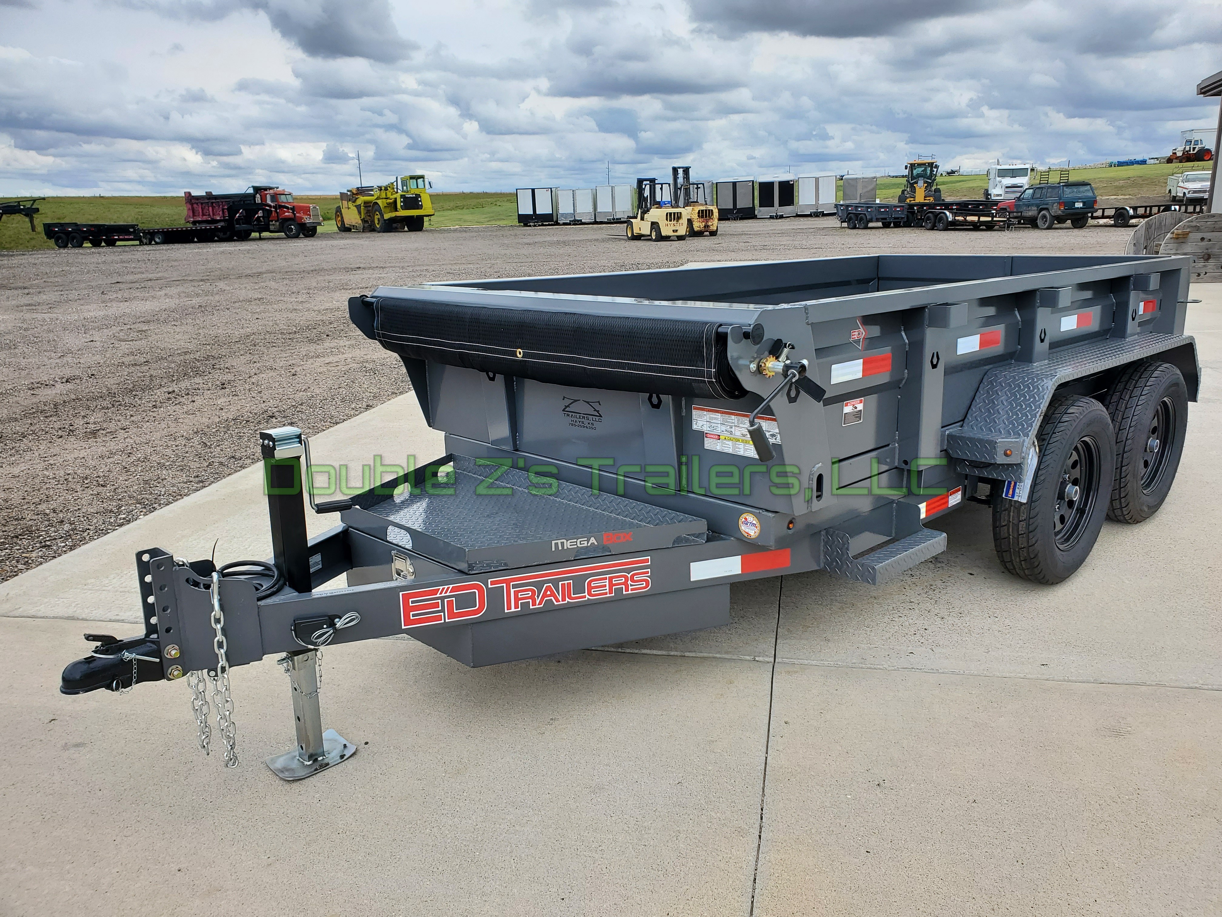 5'x10' Dump Trailer 7k gvwr
