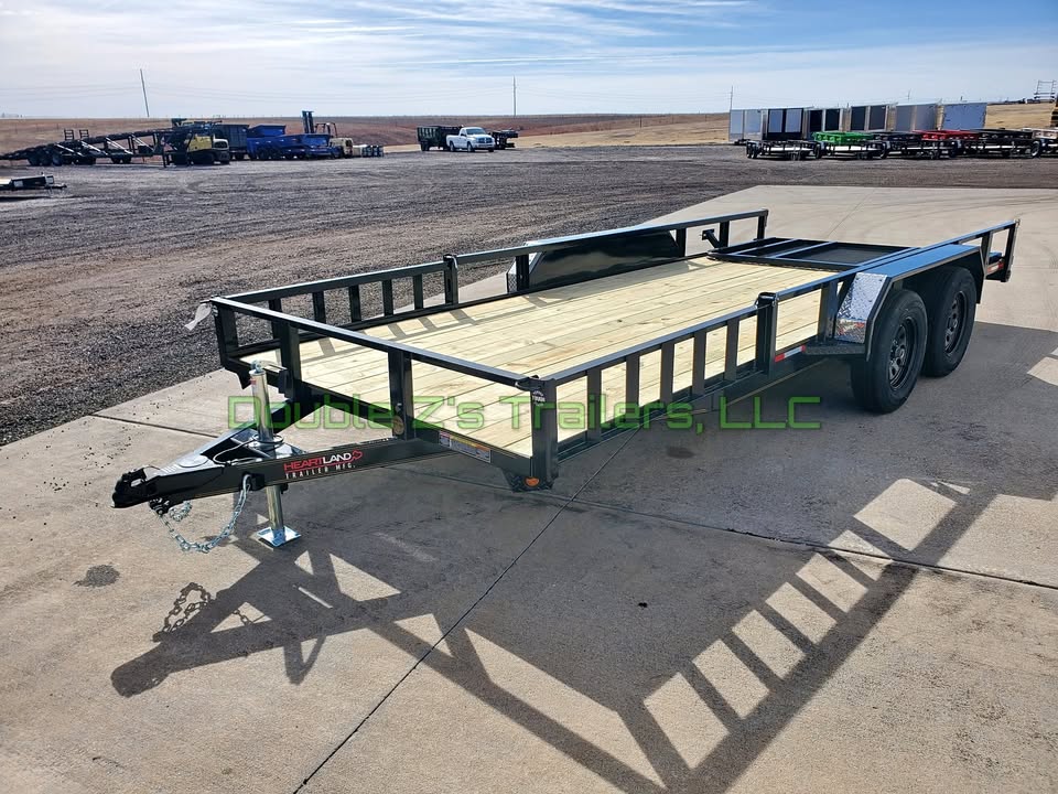 2026 Utility Trailer tandem axle 82 x 14' 16' 18' 20' heavy duty!