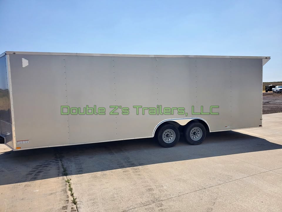 2026 24' Enclosed Car Trailer 7' tall cargo
