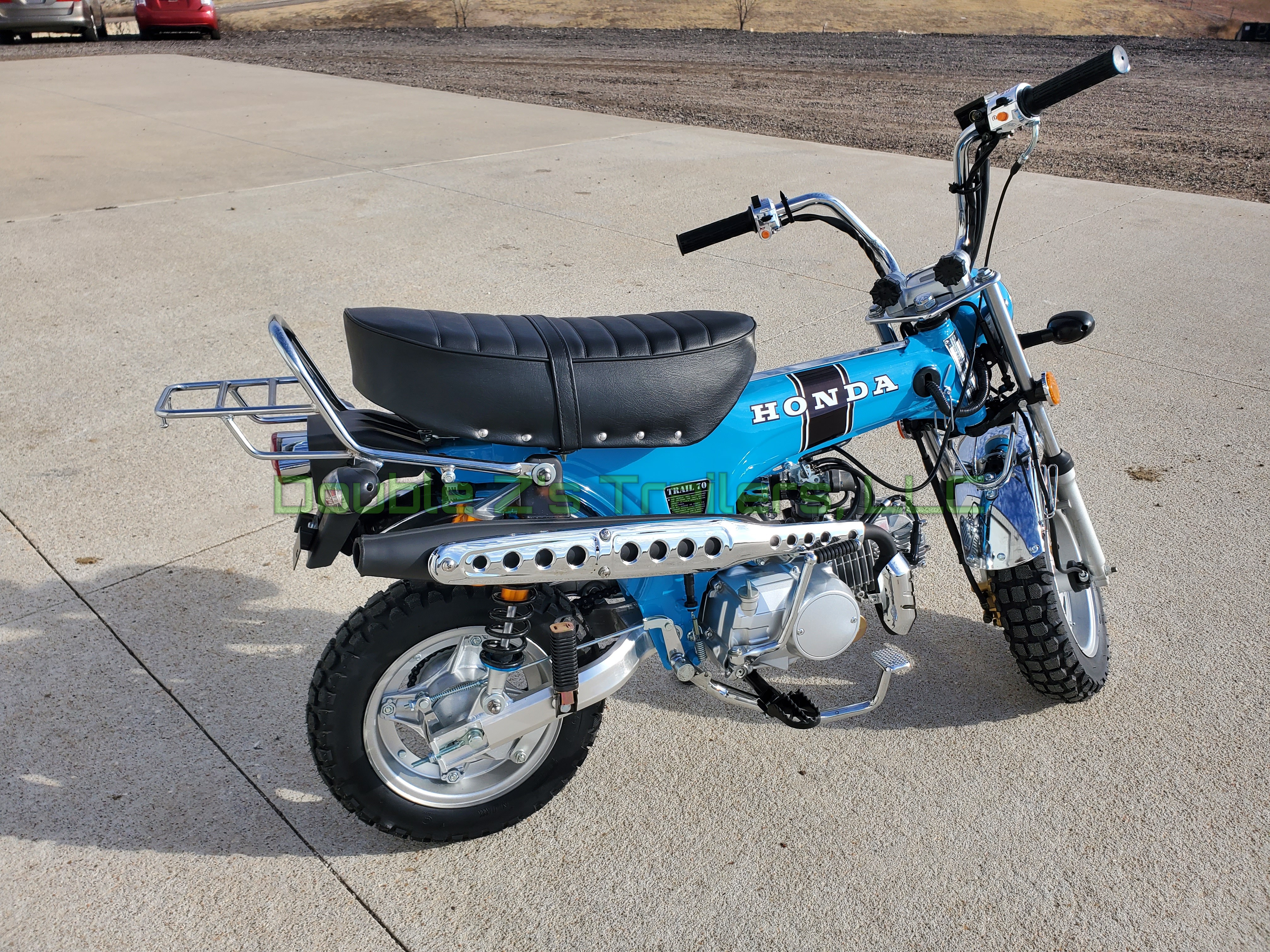 1972 Honda ct70 trail 70 tribute 125cc blue