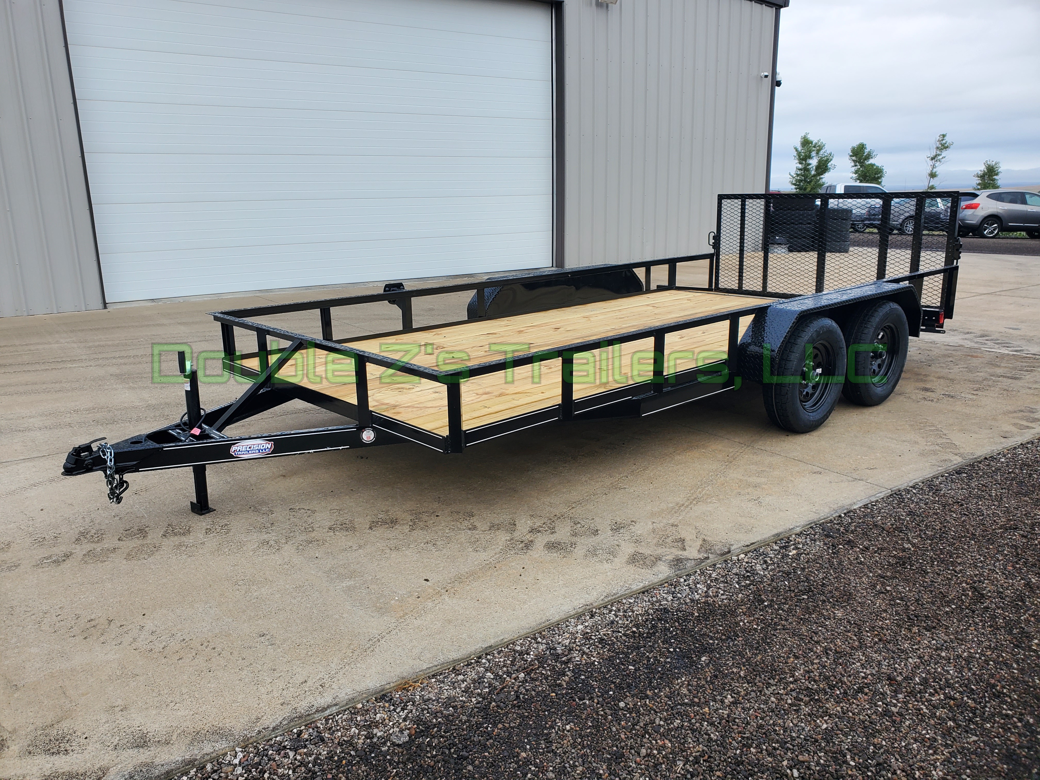83 x 16' Tandem axle utility Trailer w/dovetail