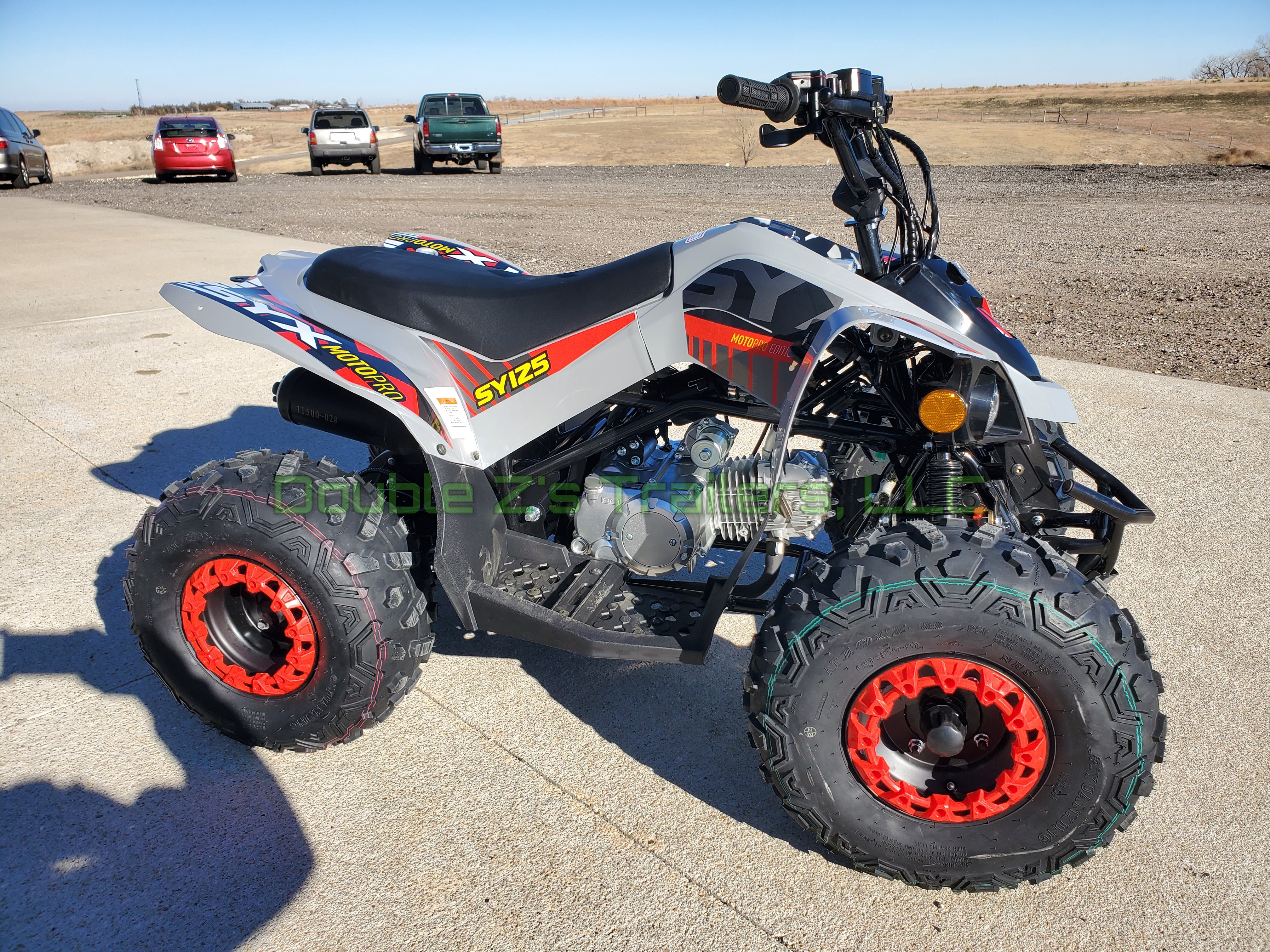 SYx 125cc 4 wheeler 3 speed semi auto
